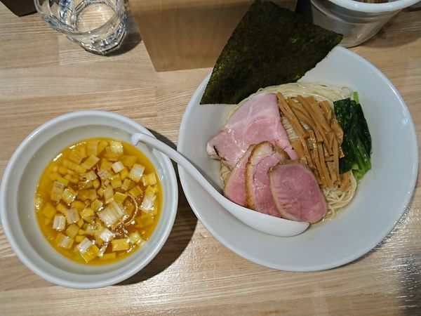 「【限定】白トリュフ香る　鶏清湯つけ麺」@中華ソバ ビリケンの写真