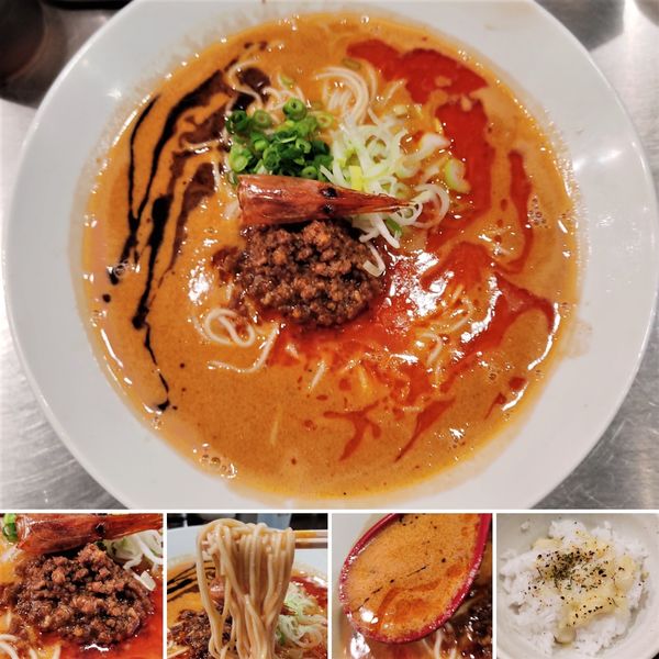 「海老寿久担々麺　1000円」@麺屋 愛心 TOKYO 町屋店の写真