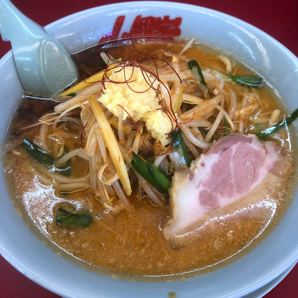 「特製もやし味噌ラーメン　880円」@ラーメン山岡家 太田店の写真