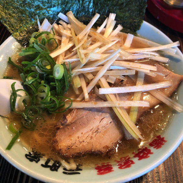 「ラーメン　ネギ」@横浜家系元町家の写真