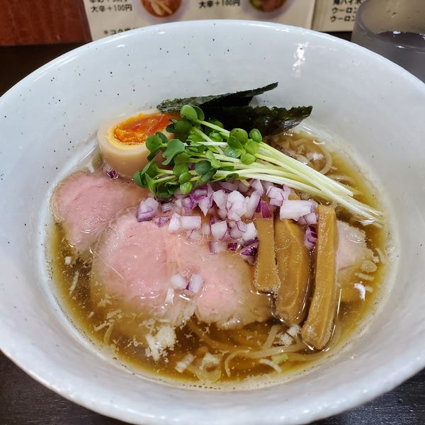 「平子煮干し(白醤油)」@麺や 魁星の写真