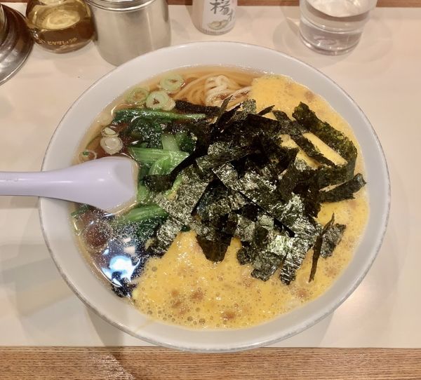 「納豆らぁめん」@らぁめん ほりうち 本店の写真