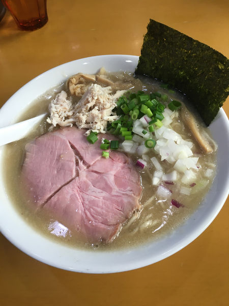 「濃厚塩ラーメン大盛り」@麺屋 扇 SENの写真