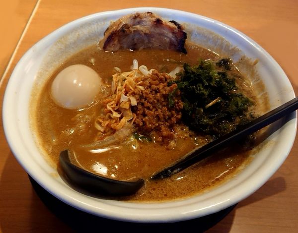 「伊勢味噌らーめん【期間限定】」@蔵出し味噌 麺屋 壱正 各務原店の写真