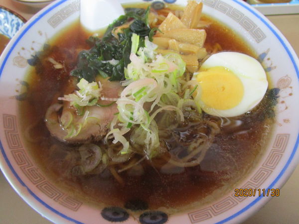 「ラーメン半カレーSet 800円」@かずさの写真