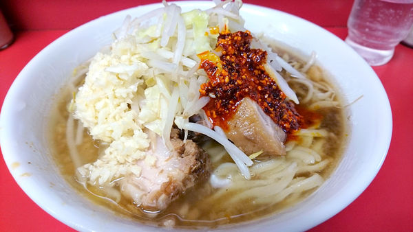 「【昼】小ラーメン」@ラーメン二郎 千住大橋駅前店の写真