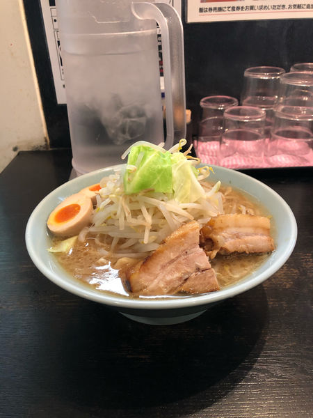 「大麺+味玉」@らぁめん大山 アトレ川崎店の写真