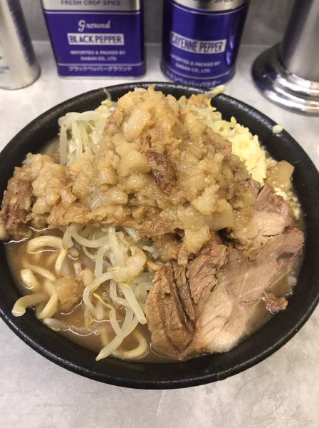 「ミニ300G ニンニクアブラ」@豚仙人 吉野町本店の写真