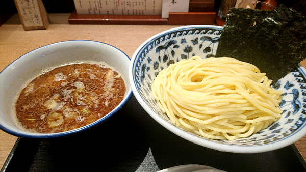 「【昼】濃厚煮干しつけそば」@中華そば 勝本の写真