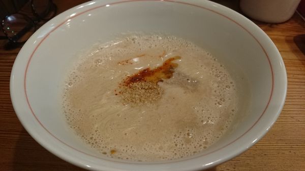 「限定うまかっちゃんインスパイア」@別邸三く 豚骨らーめん 真真の写真