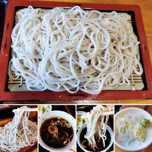 「もりそば　600円」@弁天の写真