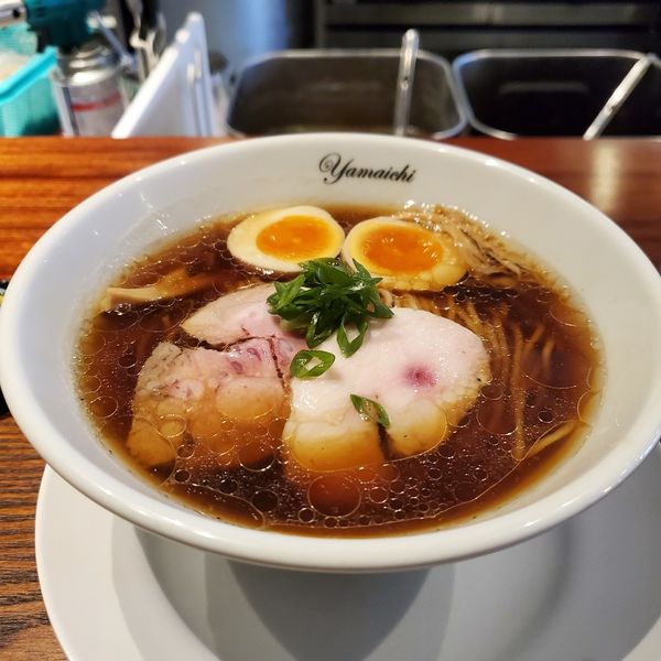 「醤油味玉」@麺処 山一の写真