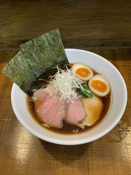 「臥龍鳳雛(特製醤油) 1000円」@麺屋 龍の写真