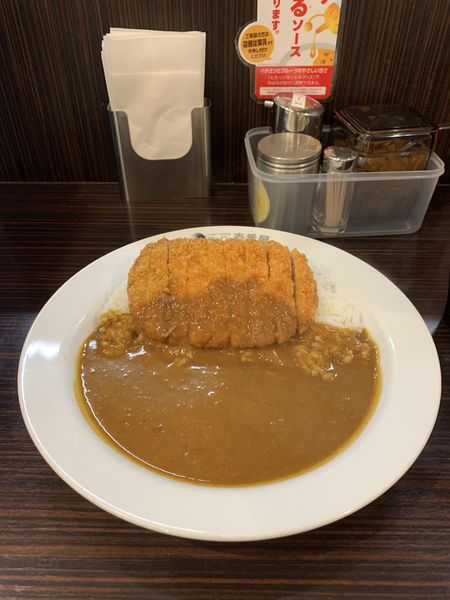 「ロースカツカレー 2辛」@カレーハウスCoCo壱番屋 青山1丁目店の写真