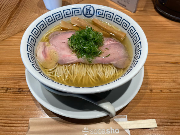 「塩そば900円」@soba.shoの写真