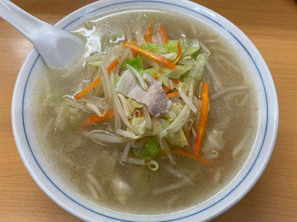 「太麺タンメン」@三ちゃん 西荻窪店の写真