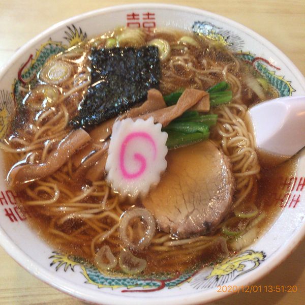 「ラーメン 510円(税込)」@二葉 そば店の写真