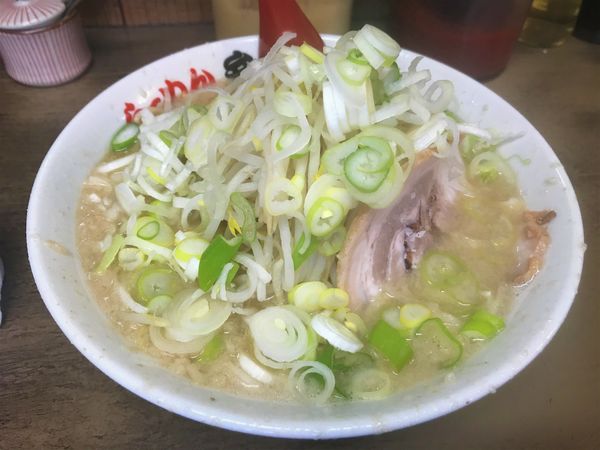 「らーめん￥800＋ライス￥0」@らーめん弁慶 堀切店の写真