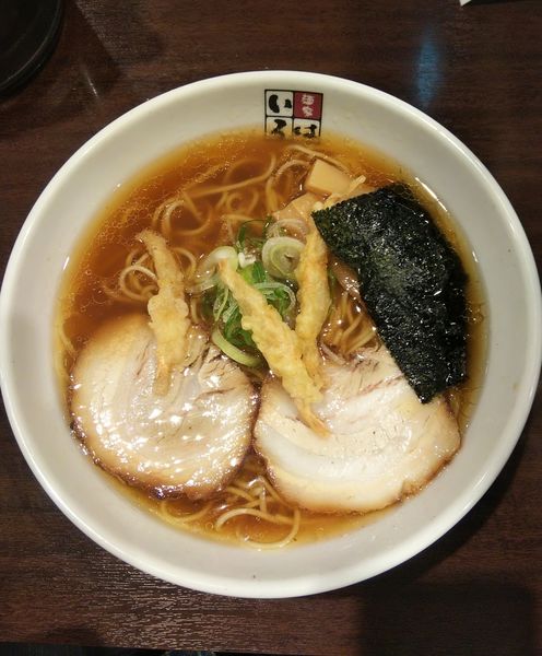 「白エビ塩らーめん大盛（￥950）」@豚系 麺家いろは 秋葉原店の写真