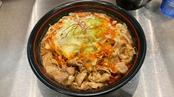 「紅らーめん」@麺創研 紅 府中の写真