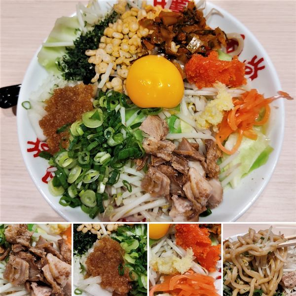 「博多もんじゃそば　979円」@博多一風堂 浅草橋本舗の写真