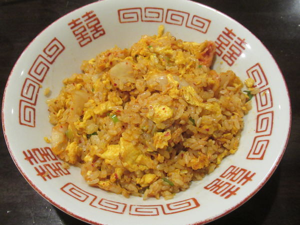 「台湾ラーメン＋キムチチャーハンセット（1,000円）」@中華料理 満福苑の写真