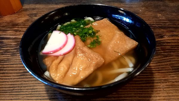 「きつねうどん」@お食事処 味好の写真