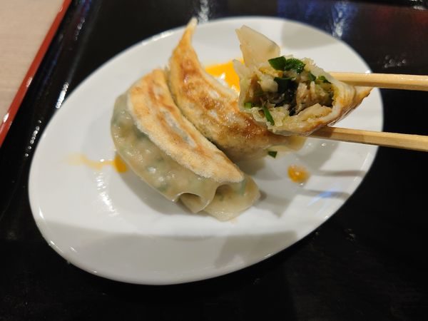 「サンマーメン+餃子セット(税込913円)」@創造中華 華星 カインズ朝霞店の写真