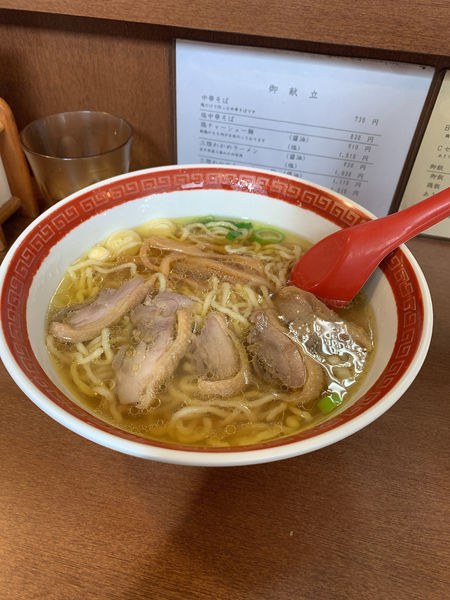 「鶏チャーシュー麺」@中華そば 嘉一の写真