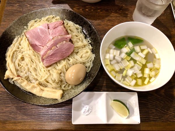 「【限定②】昆布水つけ麺〜貝出汁〜 ￥1000」@麺屋 真心の写真