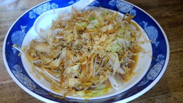 「ホルモン焼きそば」@ラーメン 仙の写真