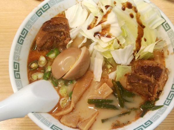 「太肉麺（大盛）」@桂花ラーメン 渋谷センター街店の写真