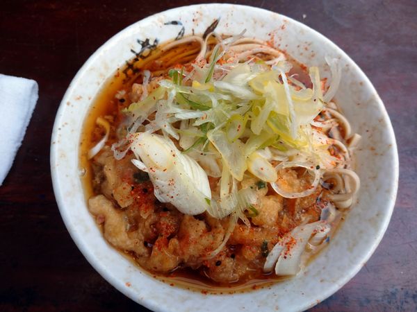 「天ぷらそば（380円）」@南天 本店の写真