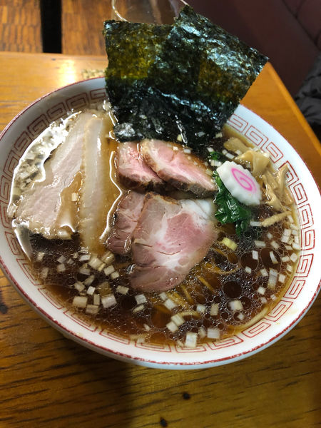 「昔ながらの醤油ラーメン」@麺酒処 ふくろうの写真