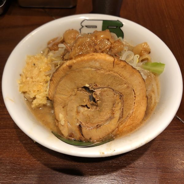 「雷そば（並）」@ラーメン 雷 東京本丸店の写真