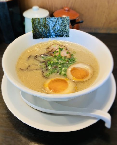 「煮たまごらーめん（バリかた￥750）」@一心の写真