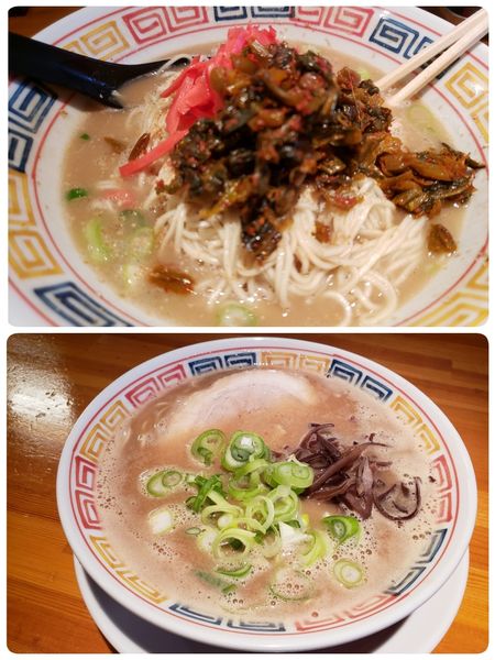 「博多とんこつ　替え玉1回」@とんこつ らい斗の写真