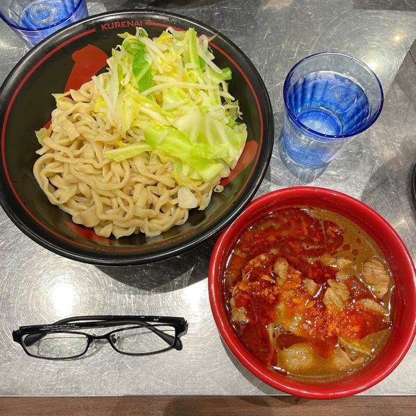 「紅つけ麺」@麺創研 紅 府中の写真