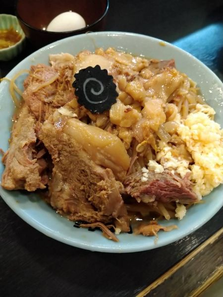 「豚マシラーメン」@自家製麺 No11の写真