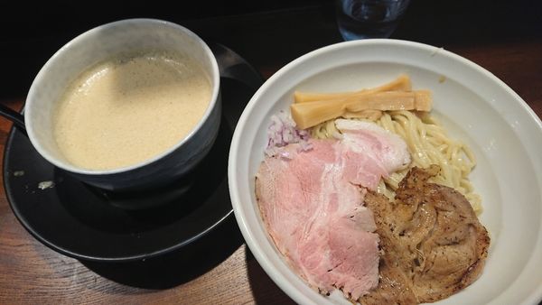 「限定 極純かに豚骨つけ麺」@一望 ICHIBOUの写真