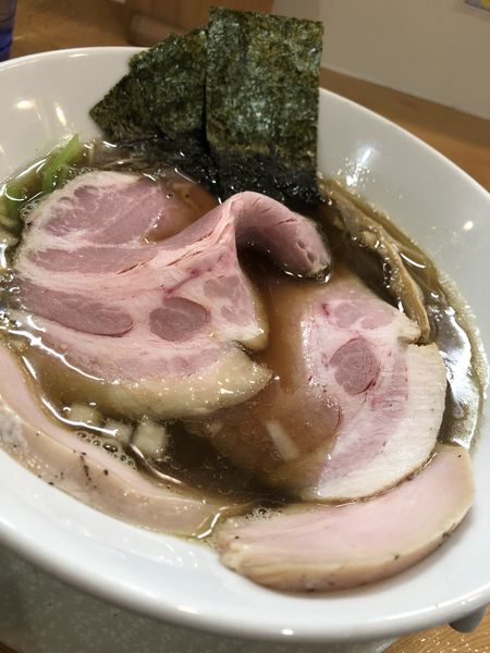 「特製純煮干そば」@麺屋BISQの写真