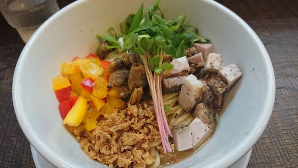 「終焉のまぜそばM」@ラーメン家 みつ葉 本店の写真