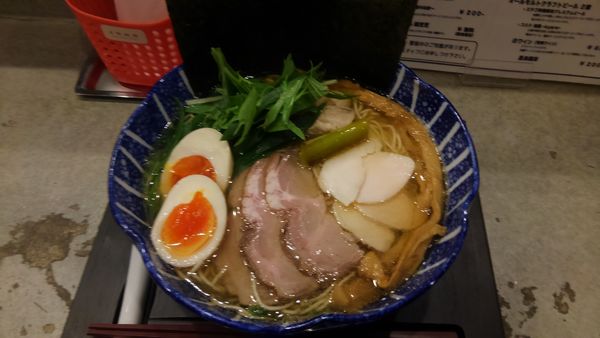 「特製塩そば、大盛り」@ラーメンクワトロの写真