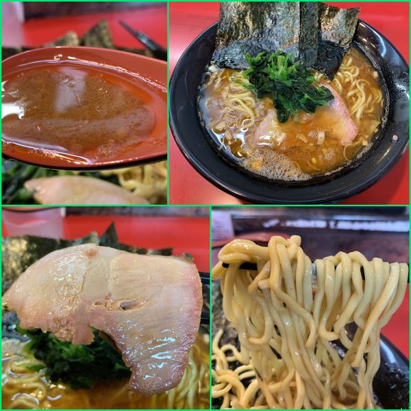 「中盛ラーメン¥850（麺硬め・アブラ多め）」@環2家の写真