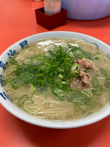 「ラーメン550+替玉150」@元祖 長浜屋の写真
