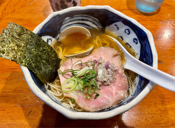 「貝出汁そば」@中華そば 榮じの写真