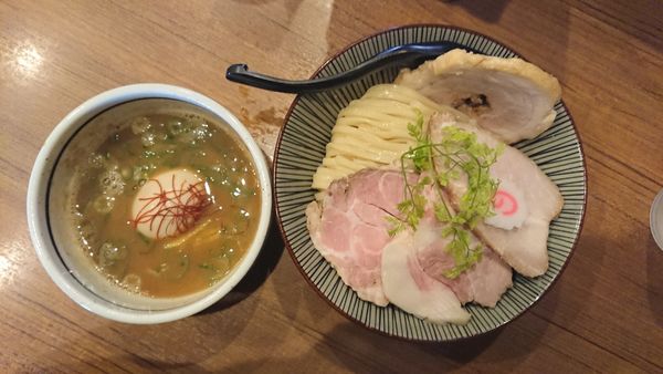 「特選濃厚魚介豚骨かますぞ改～つけ麺～」@麺屋 NOROMAの写真