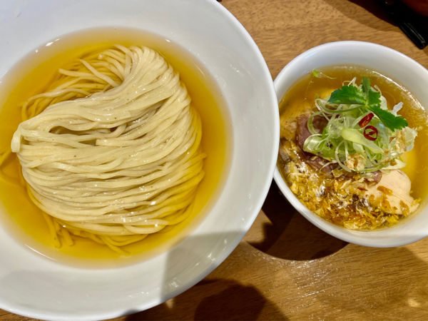 「鰹昆布水つけ麺(塩)」@らぁ麺や 嶋の写真