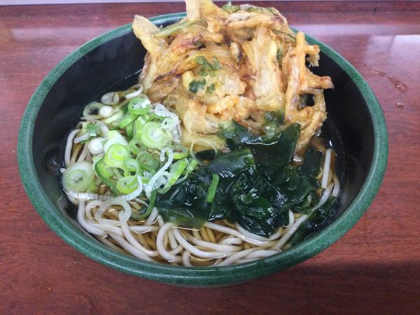 「天ぷらそば(¥410→300)」@新田毎 秋葉原の写真