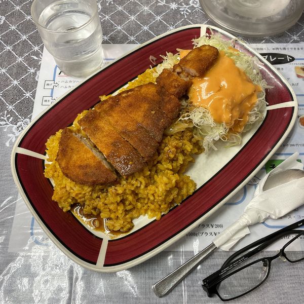 「ドライカレーカツ」@レストラン ばーくの写真